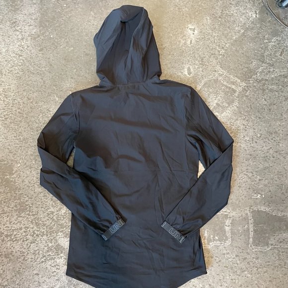New Men's Small Under Armour Vanish Hybrid Quarter Zip Fitted Hoodie Black - Picture 2 of 4